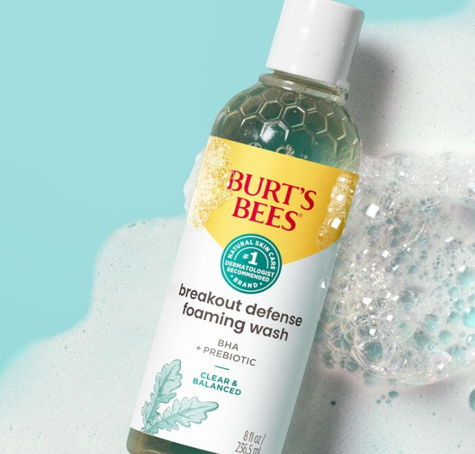 Burt's Bees Clear & Balanced Breakout Defense Foaming Wash 8 fl. oz.