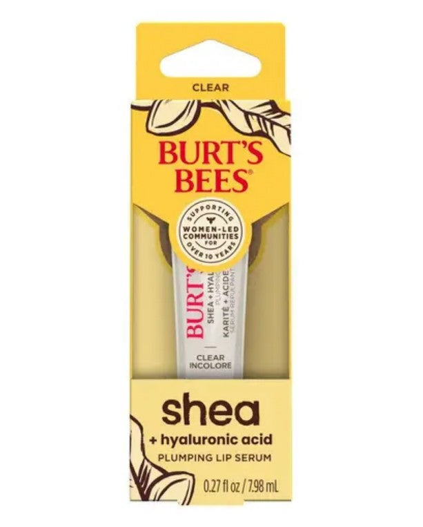 Burt's Bees Shea Clear Hyaluronic Acid Lip Plumping Serum 0.27 fl. oz.