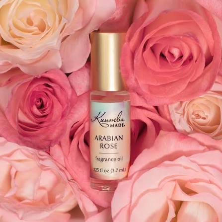Kuumba Made Arabian Rose Roll on Fragrance Oil, Vegan, Alcohol-Free, 0.15 Fl Oz