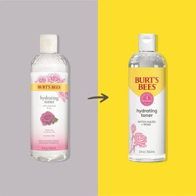 Burt's Bees Hydrating Toner - Witch Hazel and Rose  12 oz