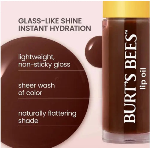 Burt's Bees Golden Hour Lip Oil with Jojoba Oil 0.5 oz