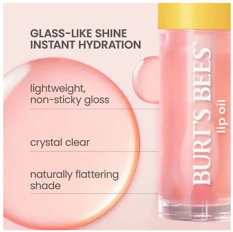 Burt's Bees Clear Day Lip Oil with Jojoba Oil 0.5 oz.