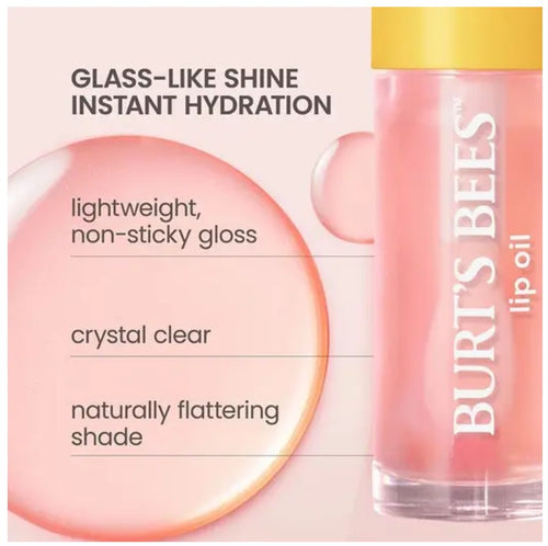 Burt's Bees Clear Day Lip Oil with Jojoba Oil 0.5 oz.