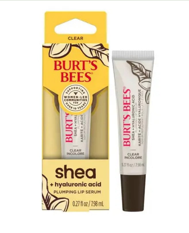 Burt's Bees Shea Clear Hyaluronic Acid Lip Plumping Serum 0.27 fl. oz.