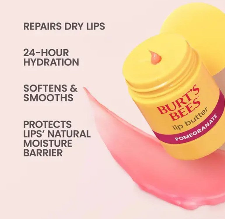 Burt's Bees Pomegranate Lip Butter 0.5 oz.