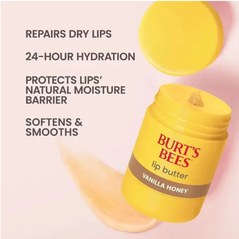 Burt's Bees Vanilla Honey Lip Butter 0.5 oz.