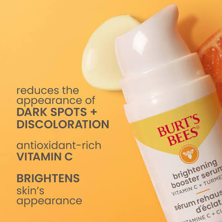 Burt's Bees Hydrating Concentrated Brightening Facial Serum 0.5 oz.