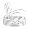 USB C to USB C Charging Cable 6ft 240W, 2Pack for Apple iPhone 17/16/15 Fast Charger Cord, Long USBC to USB-C Power Cord for iPhone 17/16e/Pro/Air/Pro Max,for MacBook Pro/Air, for iPad Pro/Air/Mini
