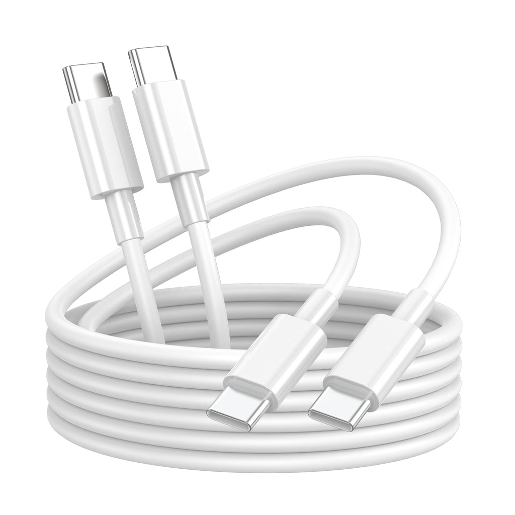 USB C to USB C Charging Cable 6ft 240W, 2Pack for Apple iPhone 17/16/15 Fast Charger Cord, Long USBC to USB-C Power Cord for iPhone 17/16e/Pro/Air/Pro Max,for MacBook Pro/Air, for iPad Pro/Air/Mini