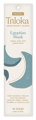 Triloka Original Incense, Rose, 10 Sticks