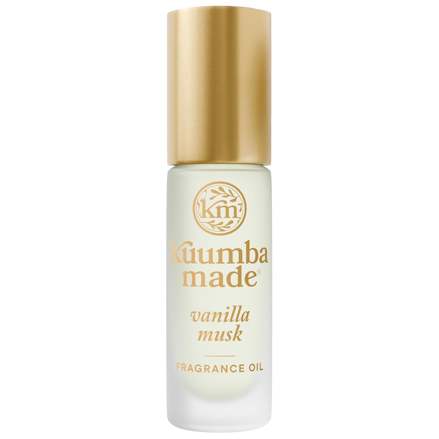 Kuumba Made Vanilla Musk Fragrance Oil, Long-Lasting Scented Oil Perfume Roller, Vegan, Alcohol-Free, 0.15 Fl Oz