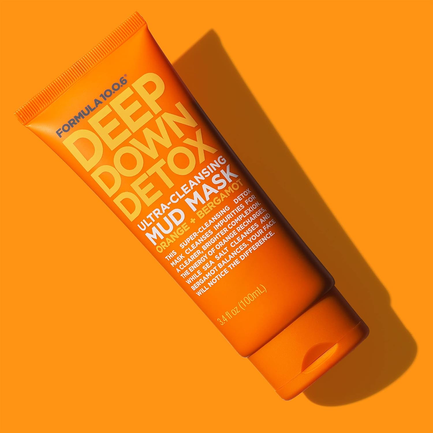 FORMULA 10.0.6 Deep Down Detox Ultra Cleansing Facial Mud Mask 3.4 fl oz (100ml)
