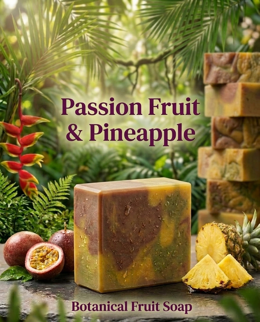Vegan Passion Fruit & Pineapple soap