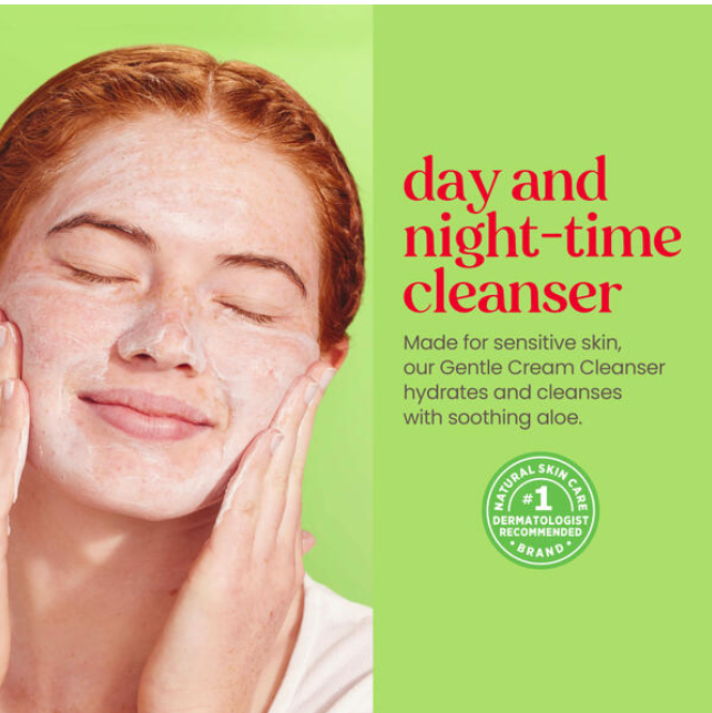 Burt's Bees Sensitive Solutions Gentle Cream Cleanser 6 oz