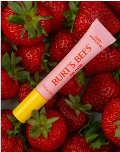 Burt's Bees Strawberry Lip Milk 0.34 oz.