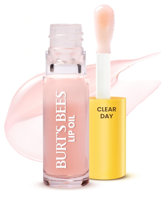 Burt's Bees Clear Day Lip Oil with Jojoba Oil 0.5 oz.