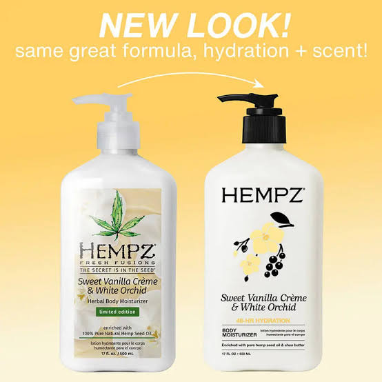 Hempz Glow Getter Body Lotion, Hydrating Moisturizer 17 oz.